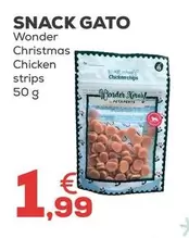 Wonder - Snack Gato Christmas Chicken Strips