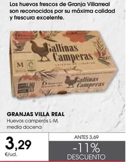 Villarreal - Huevos Camperos L.M. Media Docena