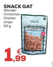 Wonder - Snack Gato Christmas Chicken Strips