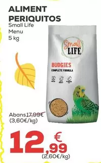 Small Life - Alimento Periquitos