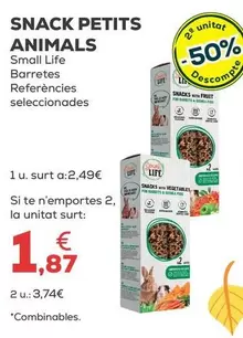 Small Life - Snack Pequenos Animales