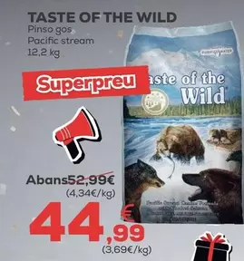  Taste Of The Wild - Pienso Perro Pacific Stream