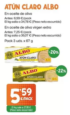 Albo - Atun Claro