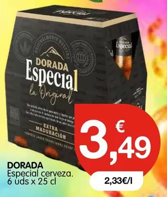 dorada - Especial Cerveza