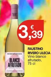 Faustino Rivero - Vino Blanco Afrutado