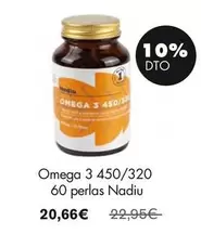 Omega - 3 450/320 60 Perlas Nadiu