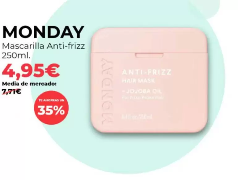 frizz - Monday Mascarilla Anti-Frizz