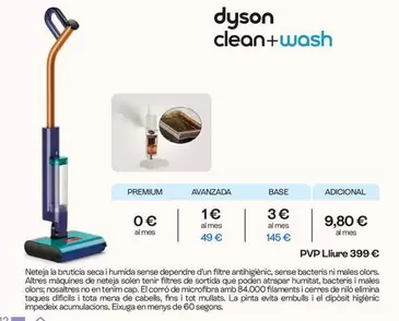 Dyson - Clean+wash