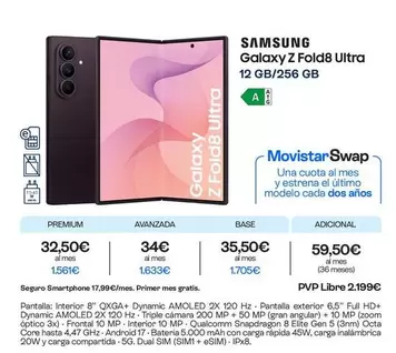 Samsung - Galaxy Z Fold8 Ultra 12 Gb/256 Gb