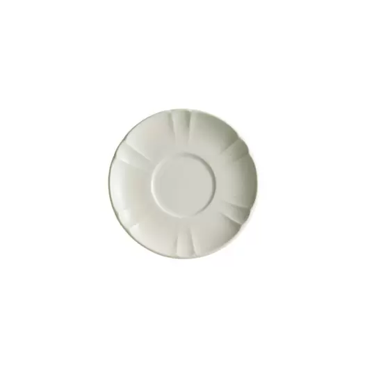Platillo de café colección Imperio Blanca