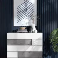 Cómoda de 5 cajones de 100 cms.