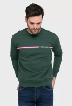 Sudadera Valecuatro clásica en color verde