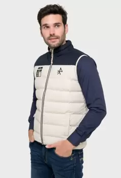 Chaleco acolchado beige modelo Original