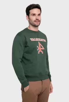 Sudadera logo Valecuatro kaki