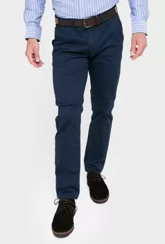 Pantalón chino regular fit azul marino