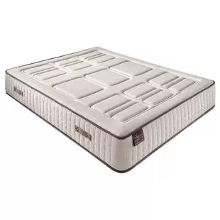 Colchón Hr Cotton Nature con visco 27 cm extra firme transpirable