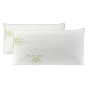 Pack de dos almohada copos 100% viscoelástica antialérgica con aloe vera