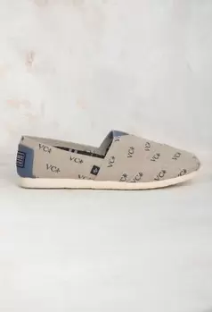 Alpargata VLC logo beige