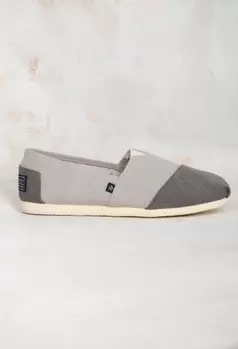 Alpargata bicolor beige