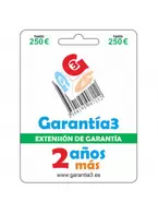 EXTENSIÓN DE 2 AÑOS DE GARANTÍA HASTA 250 EUROS