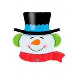 GLOBO SUPERFORMA HOMBRE DE NIEVE