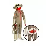 DISFRAZ MONO DE TRAPO DELUXE PARA HOMBRE