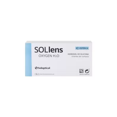 Sol-lens Oxygen H2O (6 lentillas)