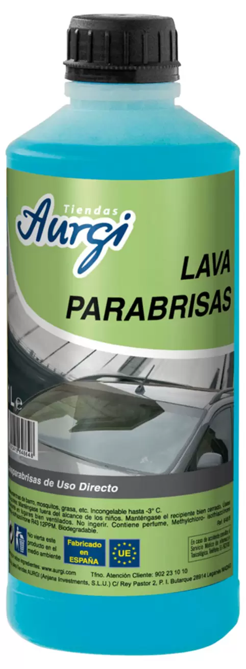 LIQUIDO LAVAPARABRISAS AURGI 1 LITRO