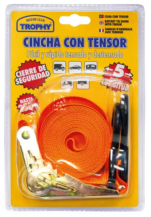 Cincho Portaequipajes 5 Mts Carraca/Gancho