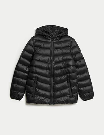 Chaqueta con capucha acolchada (6-16 años)