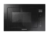 Microondas Integrable Hoover HMBG25/1GDFB900W (Grill 1000W), 25 Litros, 8 Funciones Aut., Negro900W (Grill 1000W), 25 Litros, 8 Funciones Aut., Negro