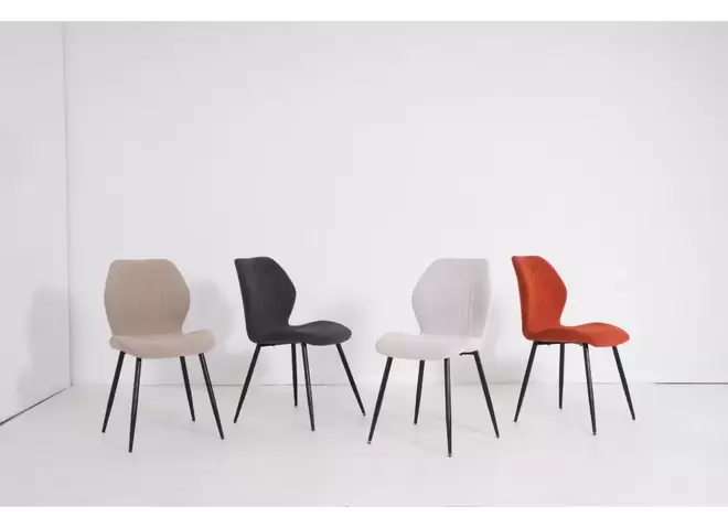 Silla de comedor tapizada MIMI
