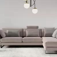 Moderna composición sofá rinconera terminal de 315X235 cm