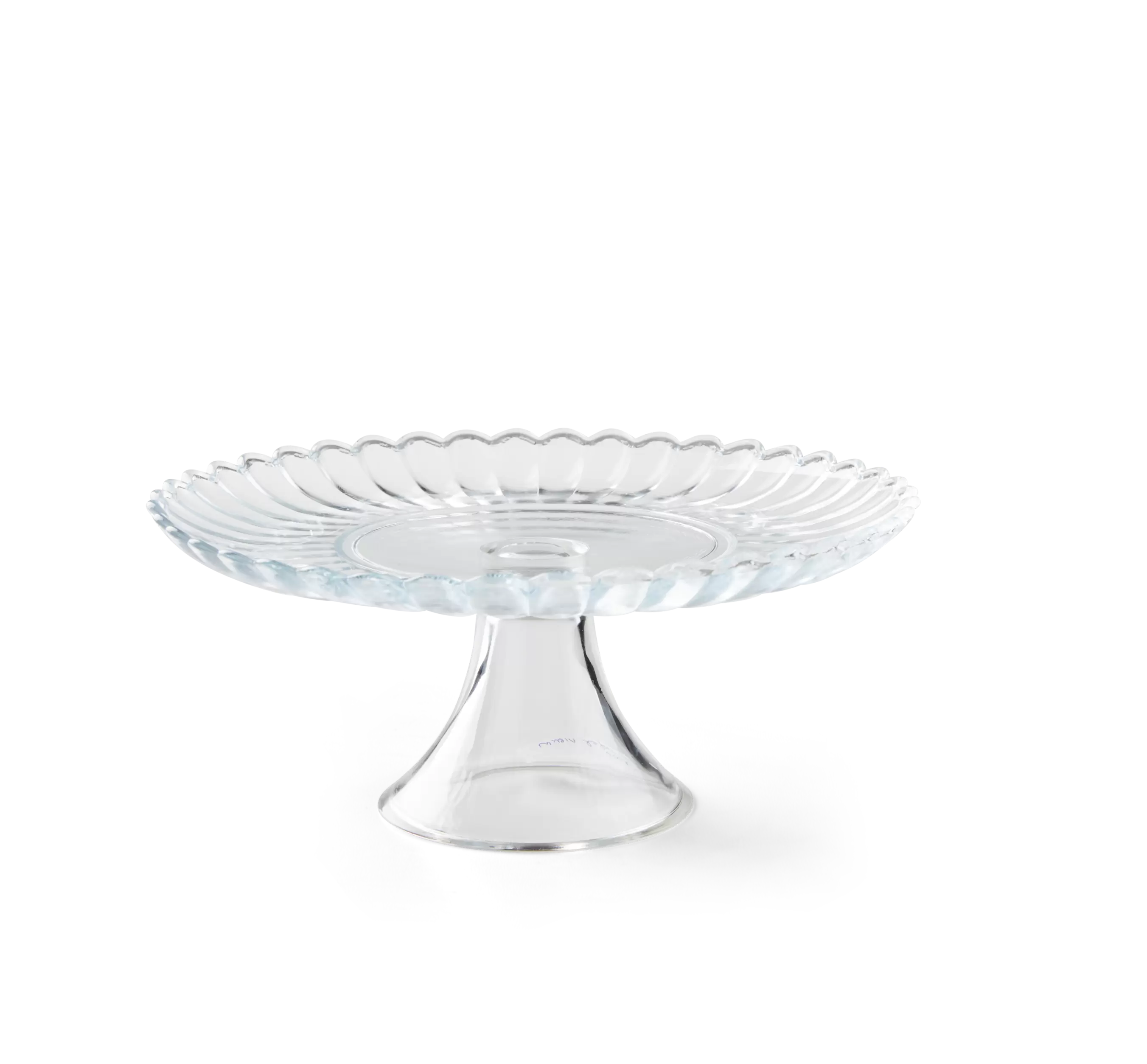 DAHLITA Fuente para tarta transparente