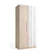 Armario juvenil 2 puertas Flash 90x200 colores sahara/albo