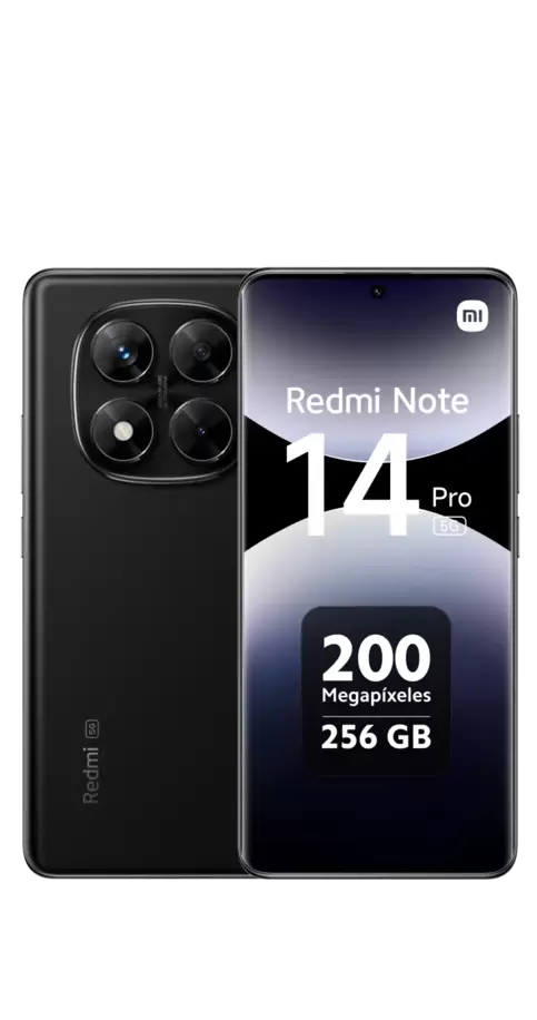 Xiaomi Redmi Note 14 Pro 5G 256 GB negro