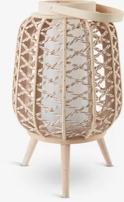 Lámpara a pilas Ø29xA46cm con temporizador
