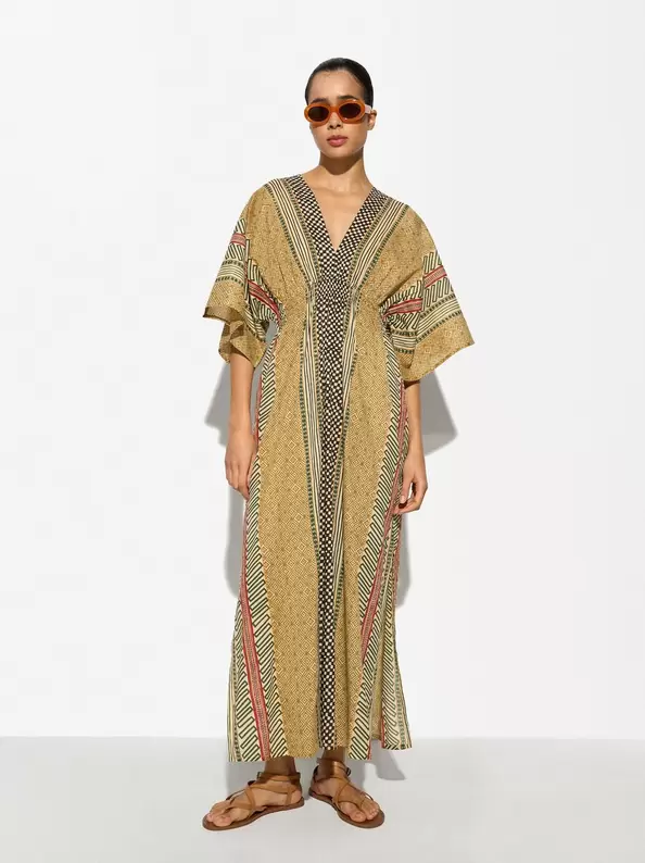 Printed Long Dress