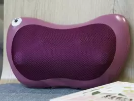 Cojín de masaje polipiel burdeos