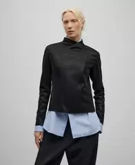 Cazadora entallada Piel No Piel mujer