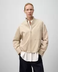 Camisa cierre cremallera mujer