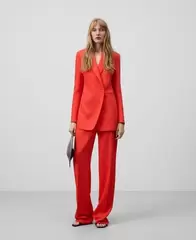 Blazer rojo mujer