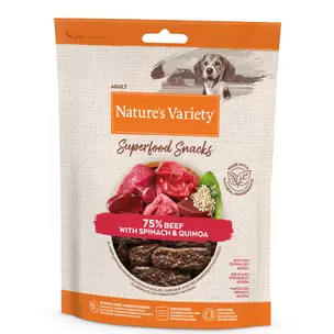 Nature's Variety Dog Snacks Superfood Beef