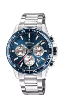 RELOJ DE HOMBRE FESTINA TIMELESS CHRONOGRAPH F20560/2 CON ESFERA AZUL