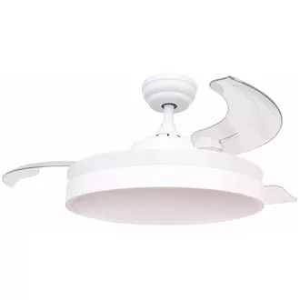 VENTILADOR TECHO MOTOR DC FMVTSENZA ASPA RETRAIBLE