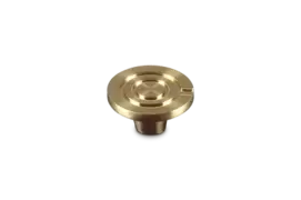 Pomo Crisol de acero inoxidable dorado claro