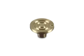 Pomo Crisol de acero inoxidable dorado claro