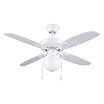 VENTILADOR DE TECHO E27 ITZEL BLANCO