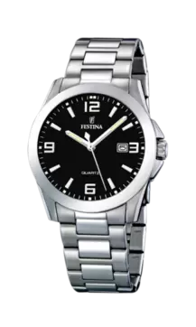 RELOJ DE HOMBRE FESTINA CLASSICS F16376/4 CON ESFERA NEGRA