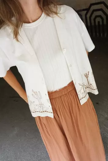 CAMISA ALGODÓN CACTUS